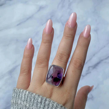 Celestial Elegance: Star Amethyst Jewelry Collection